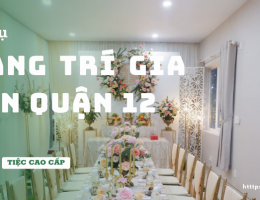 Dịch vụ trang trí gia tiên Quận 12 trọn gói