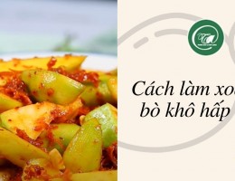 Cách làm xoài lắc bò khô ngon khó cưỡng