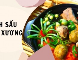 Cách làm canh xương nấu sấu hấp dẫn giải nhiệt ngày hè