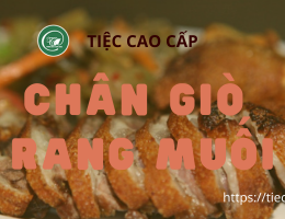 Cách làm chân giò rang muối tại nhà cực kỳ đơn giản