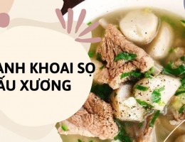 Cách nấu canh khoai sọ nấu xương ngon, dẻo thơm và bổ dưỡng