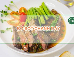 Bò sốt chanh dây - Món ngon đãi tiệc