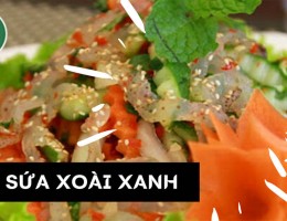 Cách làm nộm sứa xoài xanh giòn tan hấp dẫn