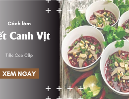 Hướng dẫn cách làm tiết canh vịt đơn giản