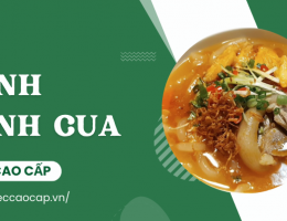 Cách nấu bánh canh cua ngon đơn giản tại nhà