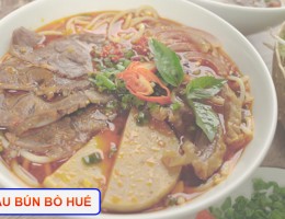 Cách nấu bún bò huế ngon chuẩn vị 