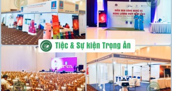 Gian hàng tiêu chuẩn diễn đàn công nghệ và năng lượng Việt Nam 2019 tại khách sạn Tân Sơn Nhất 