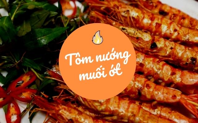 Tôm nướng muối ớt