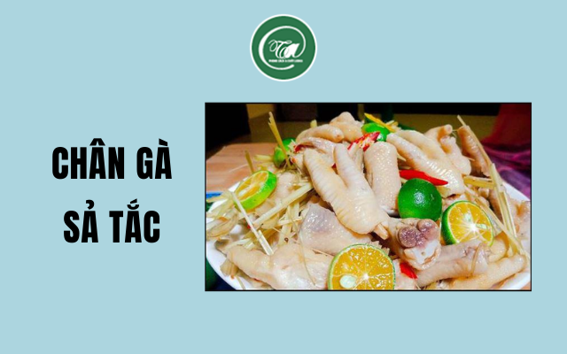 Chân gà sả tắc chua ngọt