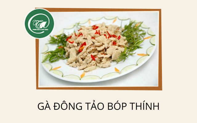 Gà Đông Tảo bóp thính