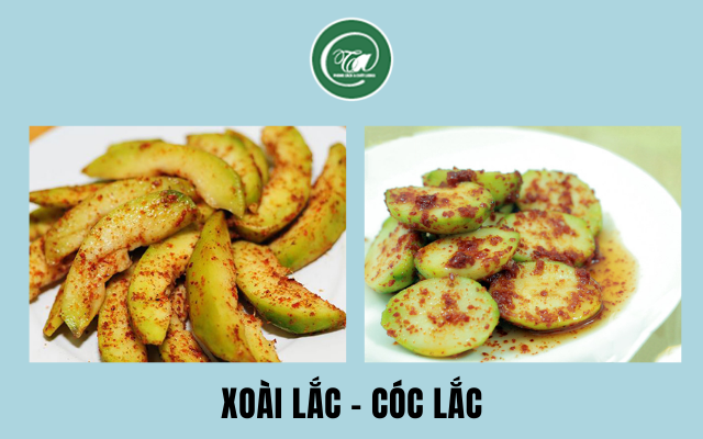 Xoài lắc - Cóc lắc