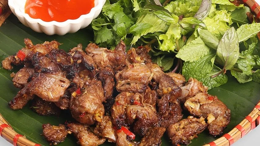Các món nướng từ thịt heo Các món nướng từ thịt heo