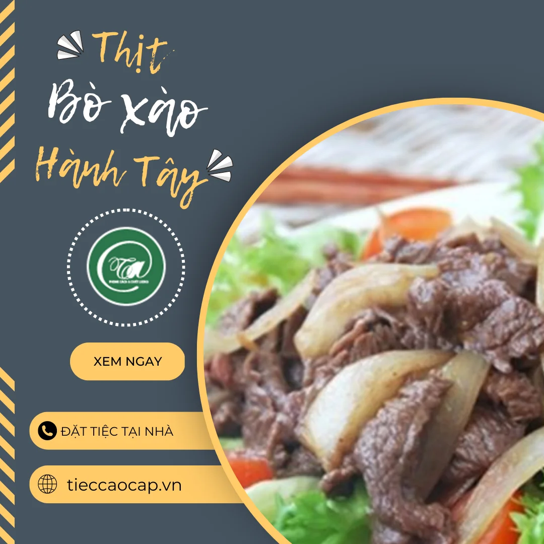 Cách chọn thịt bò làm món bò xào hành tây