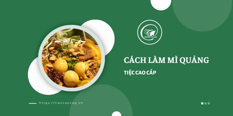 Cách làm mì quảng tôm thịt Cách làm mì quảng tôm thịt