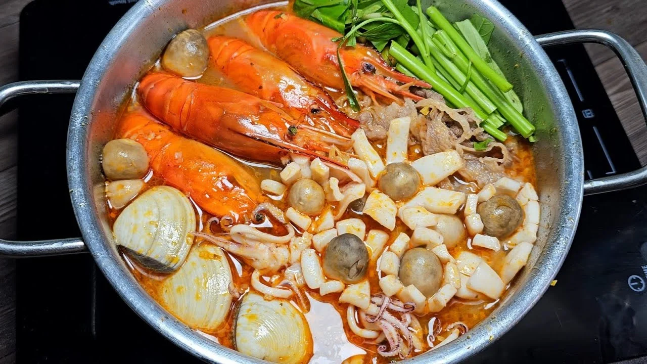 Lẩu thái hải sản