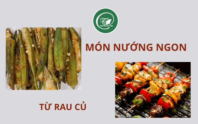 Rau củ nướng siêu ngon Rau củ nướng siêu ngon