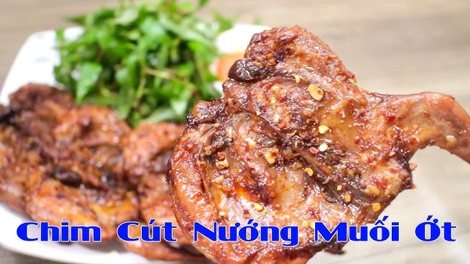 Tìm hiểu món chim cút nướng